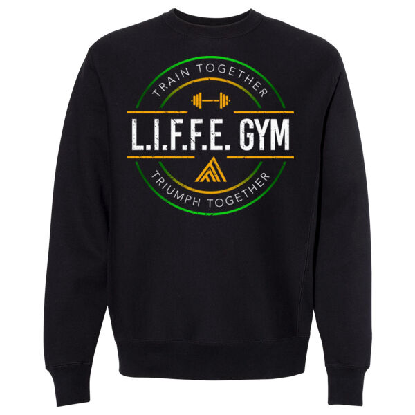 FULL COLOR CIRCLE BADGE - CREWNECK SWEATSHIRT Thumbnail